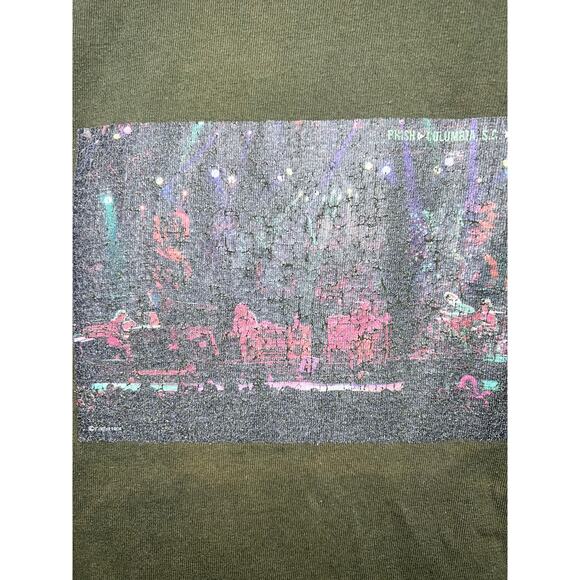 Vintage Phish Columbia Shirt South Carolina 4.22.94 Tour Concert Faded Tee Large - Picture 4 of 14